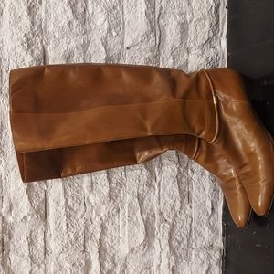 Salvatore Ferragamo vintage boots say size 8 1/2 but are like a USA 7 now